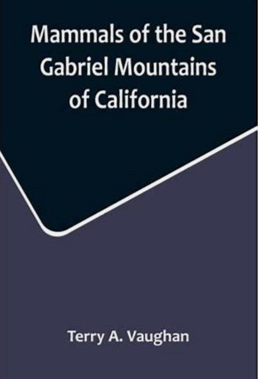 Mammals of the San Gabriel Mountains of California